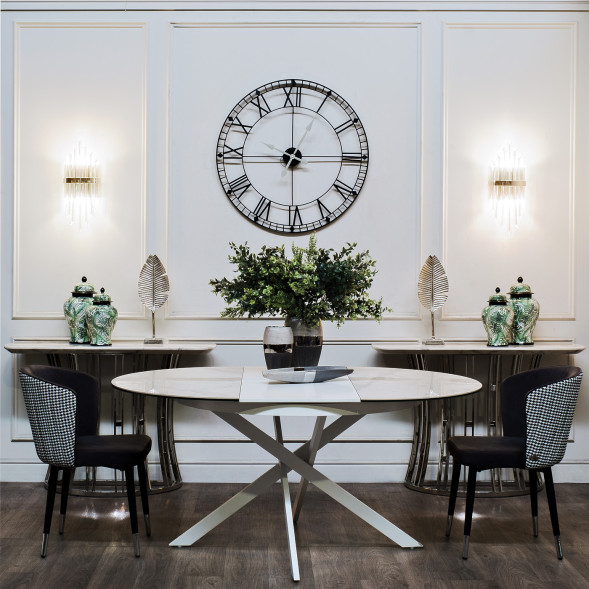 Бра стеклянное (хром) 62GDM-903CH