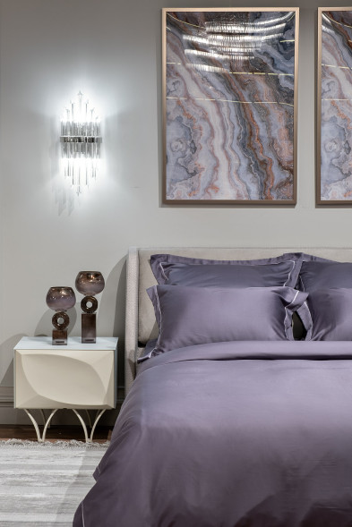 Бра стеклянное (хром) 62GDM-903CH