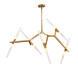 Люстра Delight Collection Agnes 10 gold