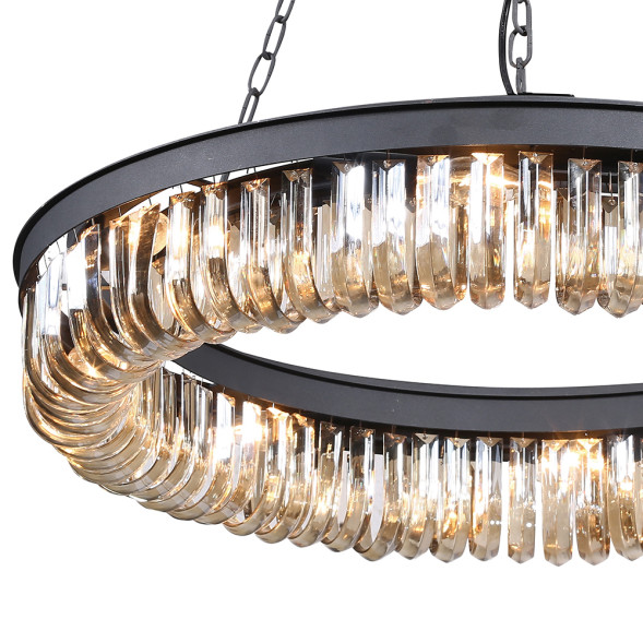 Люстра Delight Collection Crystal 8 black