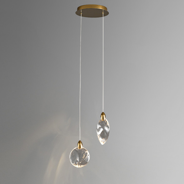 Подвесной светильник Delight Collection MT9176-2H titanium gold