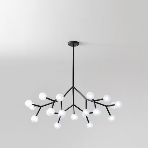 Серия Люстр Молекулярной Формы С Трубчатыми И Круглыми Плафонами. Raze