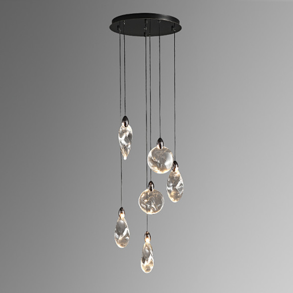 Подвесной светильник Delight Collection MT9176-6H pearl black