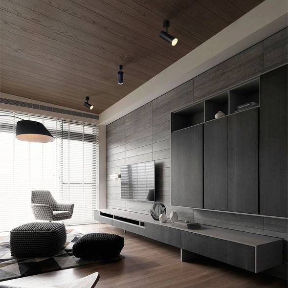 Потолочный Светильник Uni S Черный