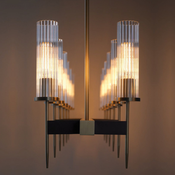 Люстра Delight Collection Alouette 12 brass