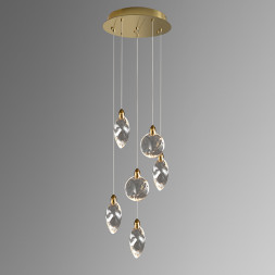 Подвесной светильник Delight Collection MT9176-6H titanium gold