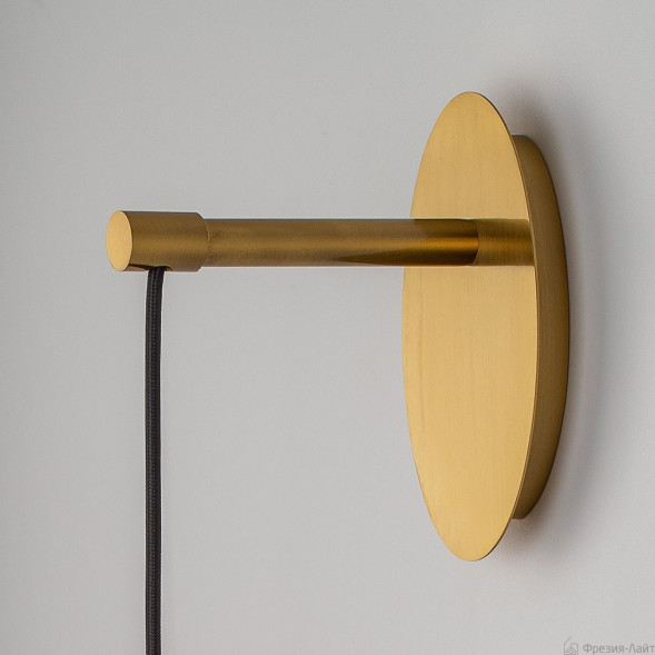 1039 brass/K9 crystal бра настенный