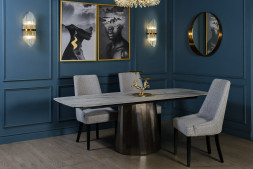 Бра стеклянное (латунь) 92EL-YG59025