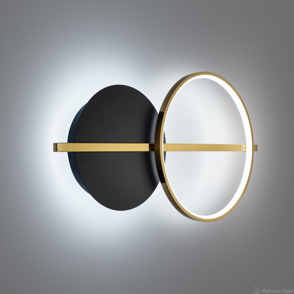 1208 brass+black настенный