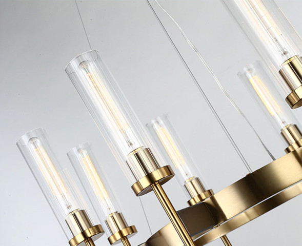 Люстра Delight Collection Alouette 8 brass