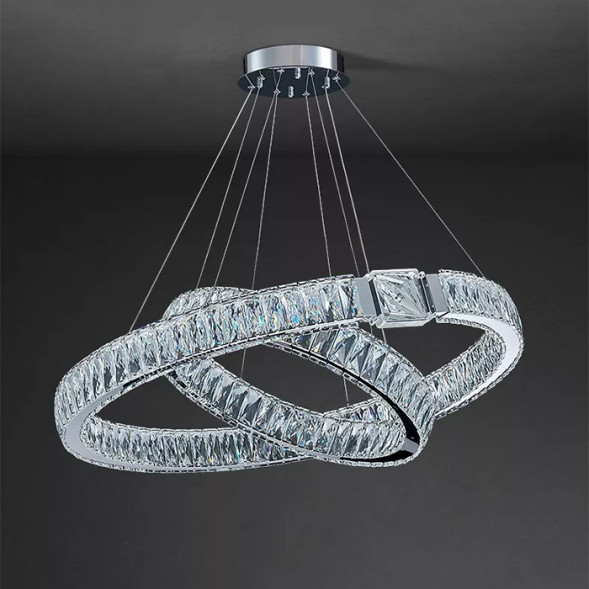 Люстра Delight Collection D8010P/2R/D800+600 silver