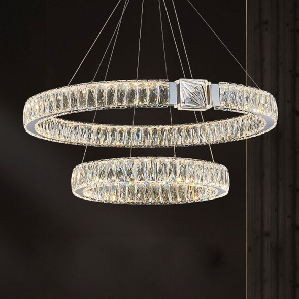 Люстра Delight Collection D8010P/2R/D800+600 silver