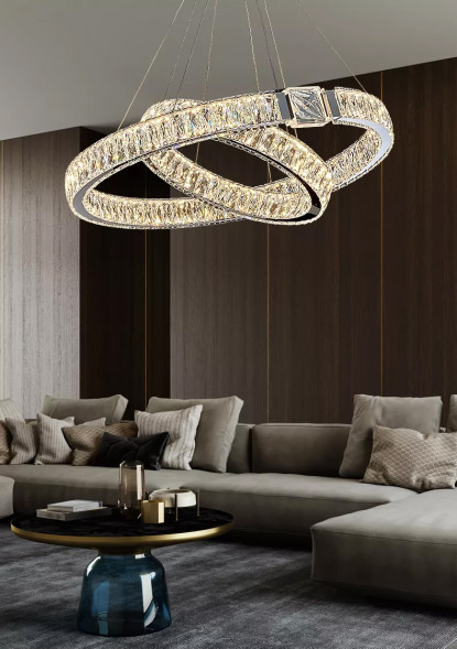 Люстра Delight Collection D8010P/2R/D800+600 silver