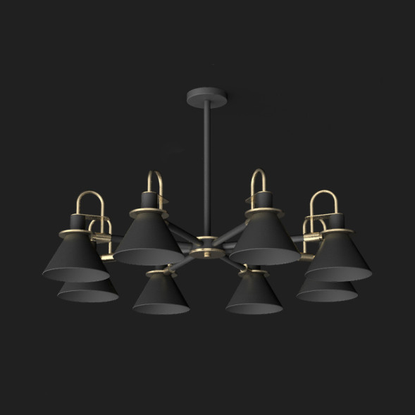 Люстра На Штанге Coda D94 Black