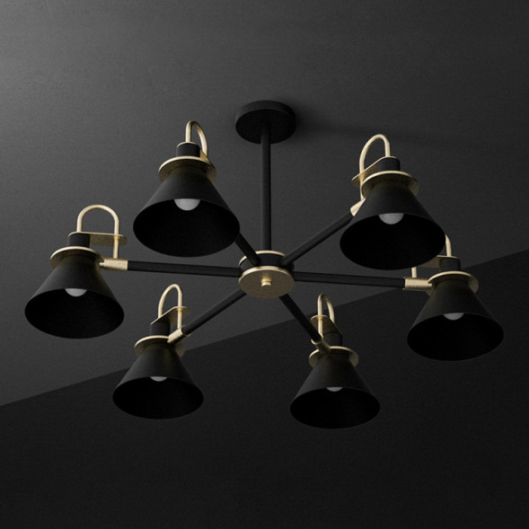 Люстра На Штанге Coda D94 Black