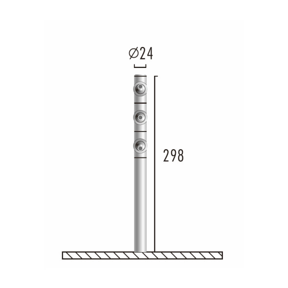 Подсветка Delight Collection 71-62-921 warm white black
