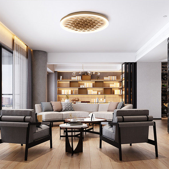 Потолочный Светильник Honey D60 White/Light Wood