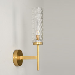 Настенный светильник Delight Collection BRWL7055 antique brass