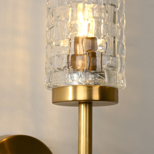 Настенный светильник Delight Collection BRWL7055 antique brass