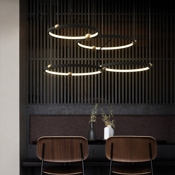 Подвесной Кольцевой Светильник Planetary D60+40