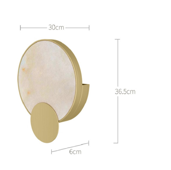 Настенный Светильник-Бра Из Мрамора Loreo C