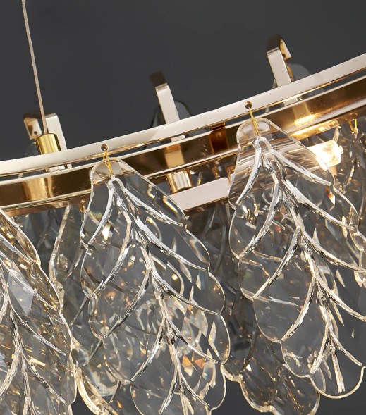 Люстра Delight Collection D8011P/R-1000 gold/smoky