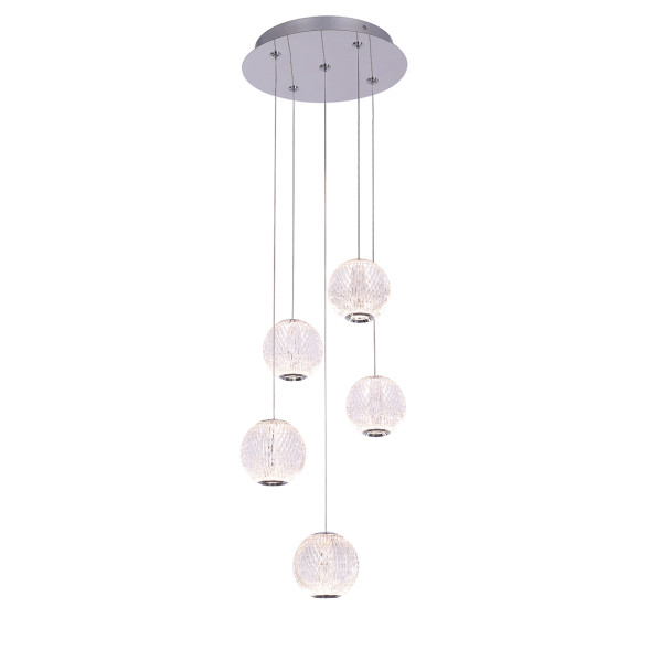 Подвесной светильник Delight Collection MD20001012-5A chrome