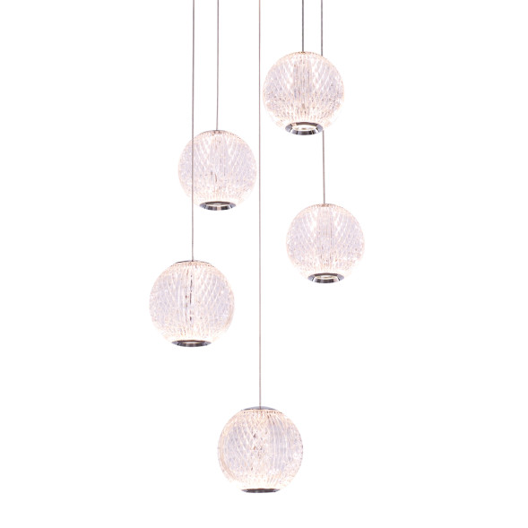 Подвесной светильник Delight Collection MD20001012-5A chrome