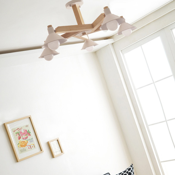 Люстра На Штанге Horn Белый