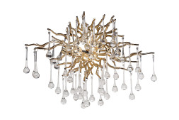 Бра &quot;Капли&quot; шампань 86-8015/3G