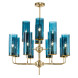 Люстра Glass Tube Chandelier 12