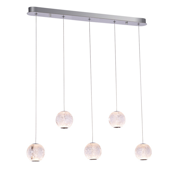 Подвесной светильник Delight Collection MD20001012-5B chrome