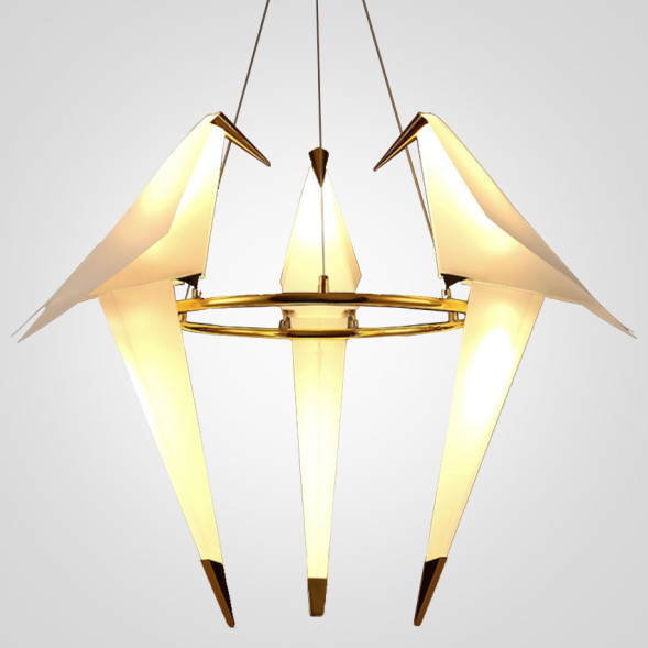 Люстра Origami Bird Chandelier 3