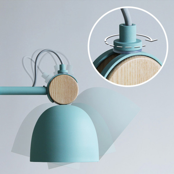 Потолочная Люстр На Штанге Rolla 6 Blueice