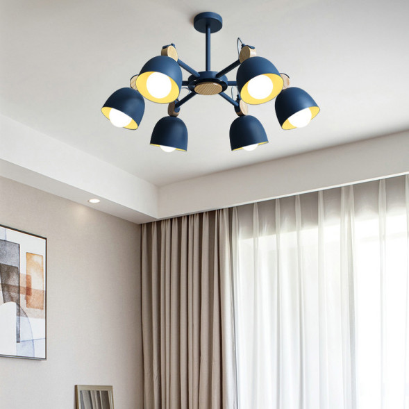 Потолочная Люстр На Штанге Rolla 6 Blueice