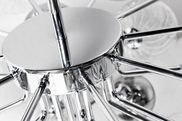 Светильник потолочный &quot;Bubbles&quot; прозрачное/дымчатое стекло K2KG1275P-16