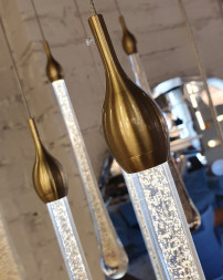 Подвесной светильник Delight Collection Teardrop 10 gold