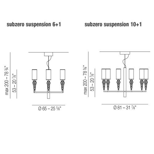 Люстра Subzero SP SUBZ 10