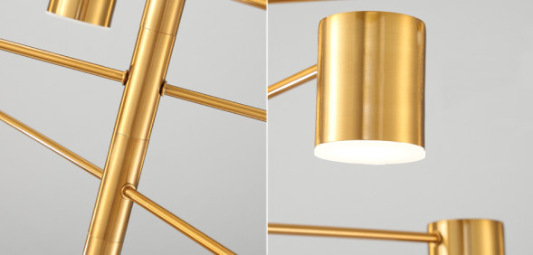 Светильник Led Lighting Gold 8 Lampholders