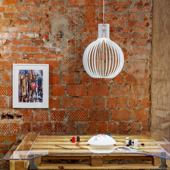Тюльпан SWAP S белый подвесной светильник LED 7,5W