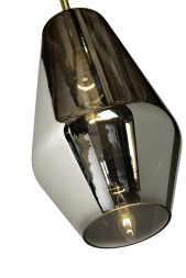 Светильник подвесной со стеклянным плафоном 92EL-YG02116-1P