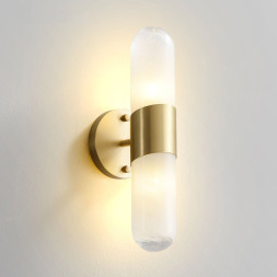 Настенный светильник Delight Collection MT9056-2W brass