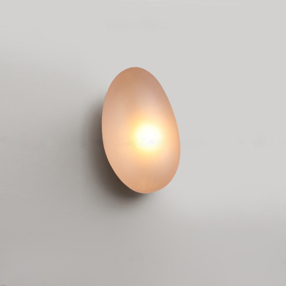 Серия Настенных Светильников Округлой Формы Из Матового Стекла Разных Оттенков Lindis Wall