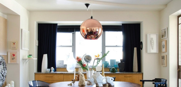 Подвесной Светильник Copper Shade Chrome D50