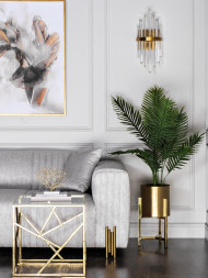 Бра стеклянное (золото) 62GDM-903