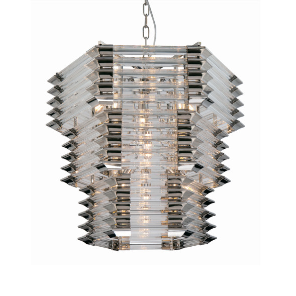 Люстра Delight Collection Wren 12 nickel