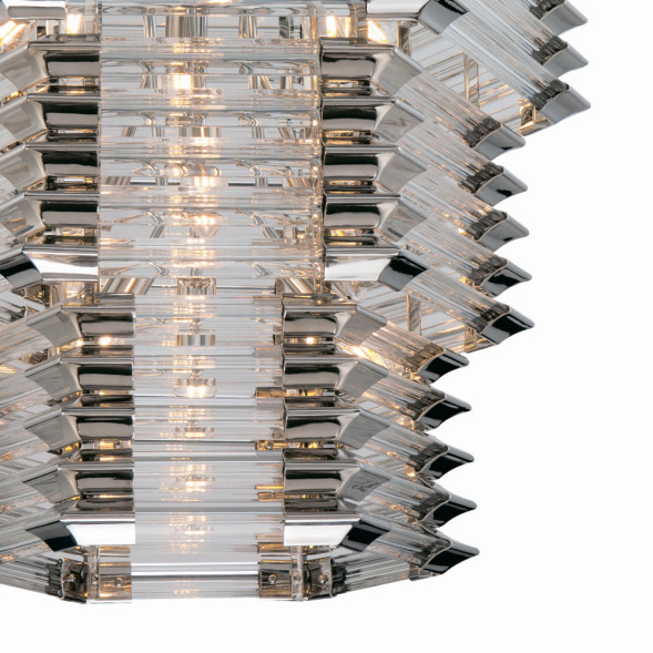 Люстра Delight Collection Wren 12 nickel