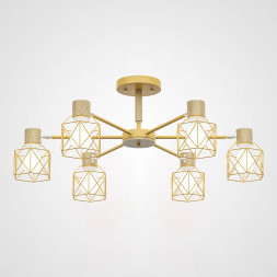 Потолочная Люстра Corf B3 Yellow 6 Lamps