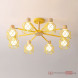 Потолочная Люстра Corf B3 Yellow 6 Lamps