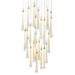 Подвесной светильник Delight Collection Teardrop 25 gold